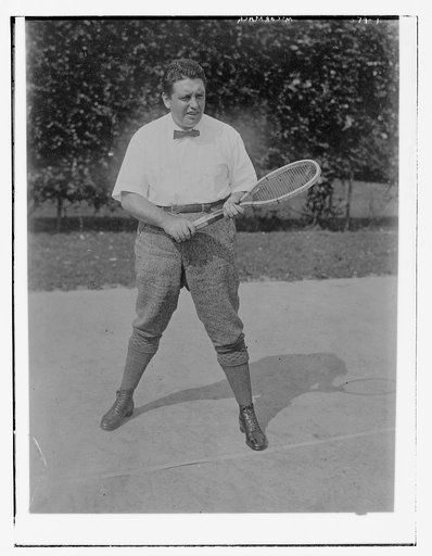 McCormack playing tennis