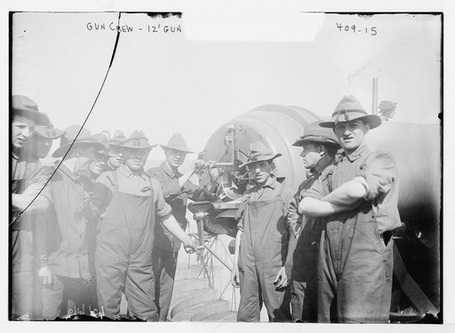 Gun crew,12' gun [Fort Hamilton