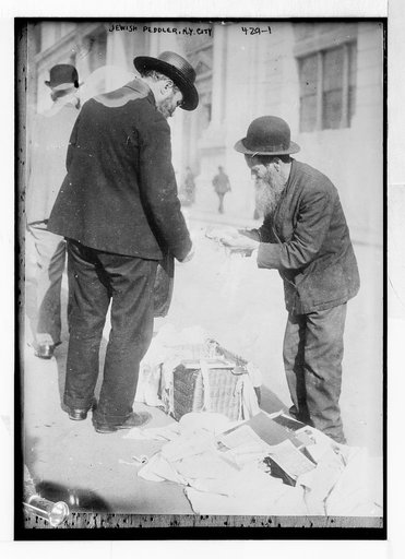 Jewish peddler, N.Y. City