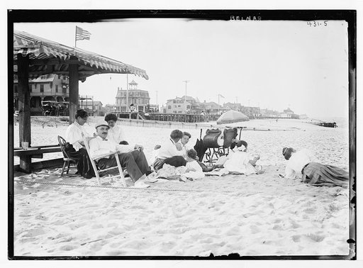 On beach, Belmar
