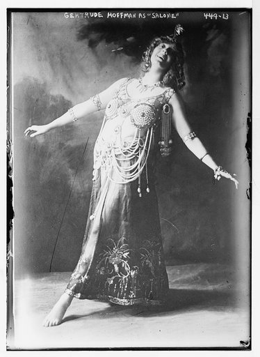 Gertrude Hoffman, as "Salome"