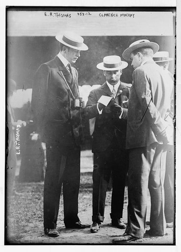 E.R. Thomas and Clarence Mackay