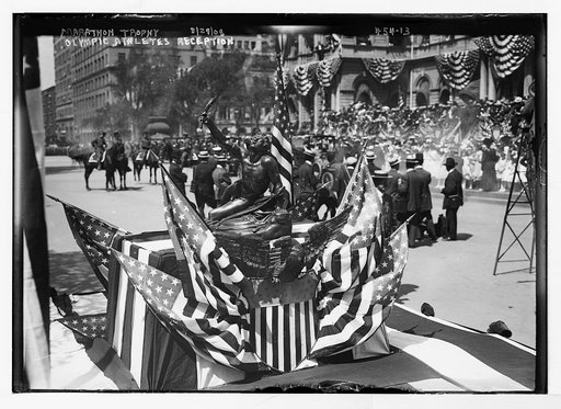 Olympic Athlete's Reception [Marathon trophy, New York