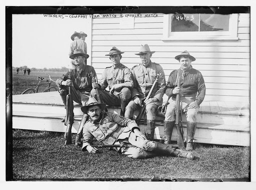 Winners of Company Team match & cavalry match [Sea Girt