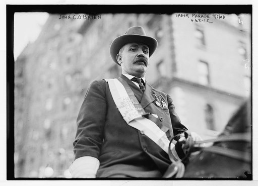 John C. O'Brien, Labor parade