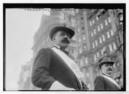 Arthur B. McStay, Grand Marshal, Labor Day '08
