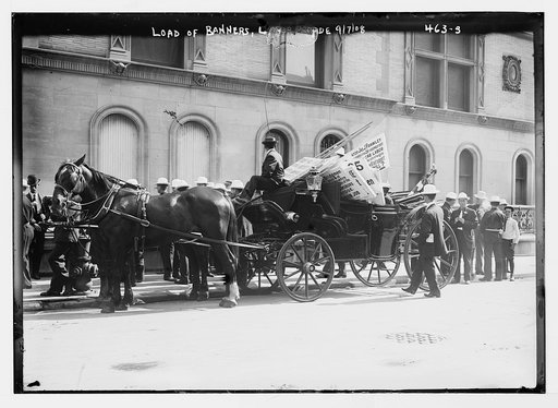 Load of banners, Labor Parade