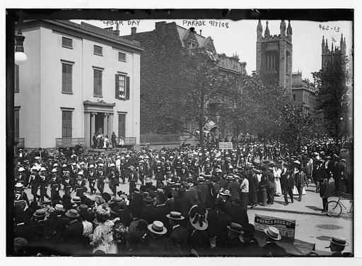 Labor Day Parade [strikers against U.S. Steel and other marchers, New York