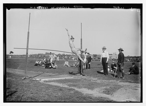 M. O'Connor of Mohawks [high-jumping, Y.M.C.A., Brooklyn