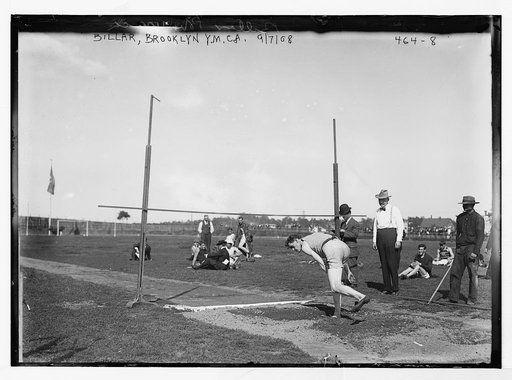 Biller [at high-jump] Y.M.C.A., Brooklyn