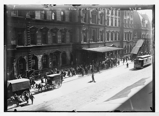 Crowd at Grand Central Station [New York