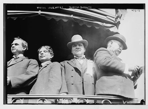 Victor Rosewater, Senator Burkett, [on Taft train