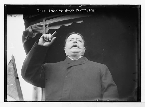 Taft speaking North Platte, Neb.