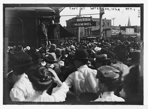 Taft at Waterloo, Iowa