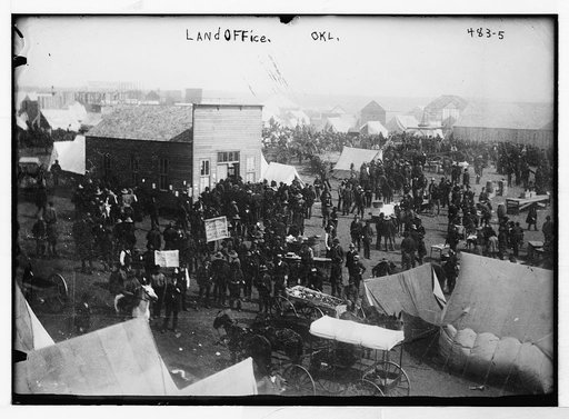 Land office, Okl. [Oklahoma