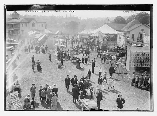 Westchester Co. fair, midway [New York
