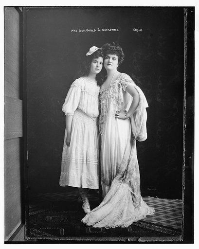 Mrs. Geo. Gould & Marjorie