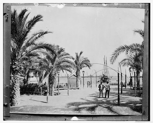 Alicante: Vue De La Promenade Des Martyres