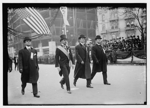 M. R'bert Guggenheim, Taft parade, Engineering Division [New York