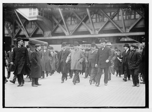 Morse taken to Tombs [New York