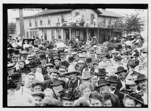Taft audience, west