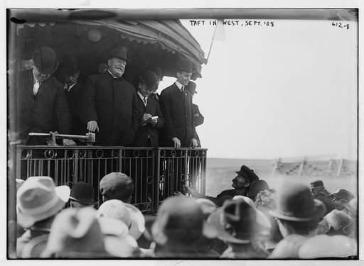 Taft in West, 1908
