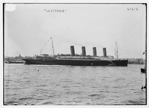 Lusitania [starboard view