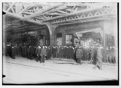 Bowery bread line