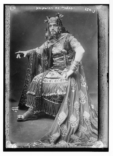 Dalmores as "Herod", Mishkin, N.Y.