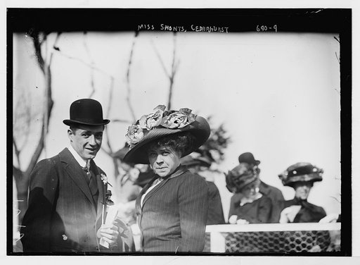Miss Shonts, and gentleman, at Cedarhurst Cup Horse show