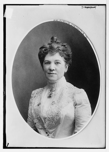 Mrs. Augusta Stetson, cameo portrait