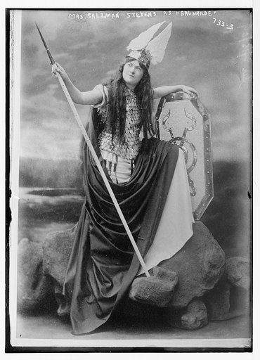 Mrs. Salzman Stevens as "Brunhilde"