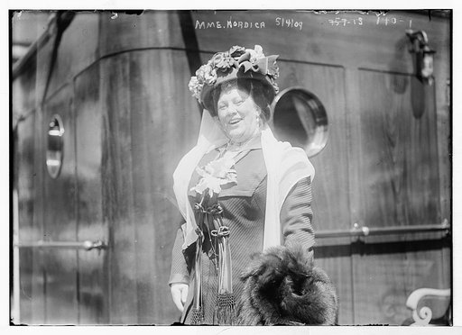 Mme. Hordica, abord ship