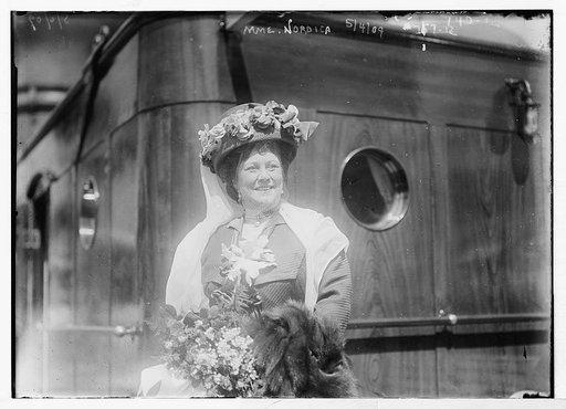 Mme. Nordica, aboard ship