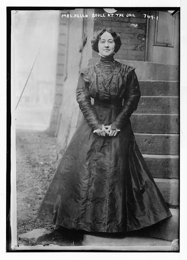 Mrs. Helen Boyle at the jail