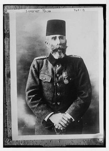 Schefket Pacha, in uniform