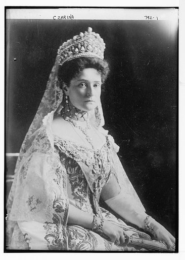 Czarina, seated
