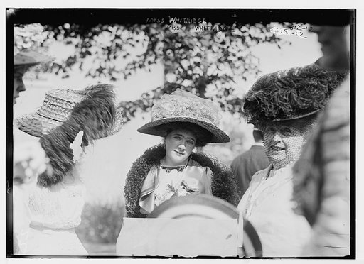 Miss Whitridge, with other ladies