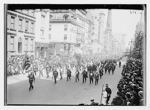 Marchers in Labor Parade, New York