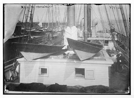 Deck of "Roosevelt"