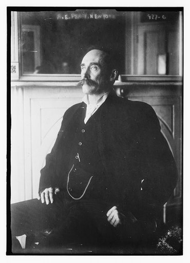 R.E. Peary, seated, New York