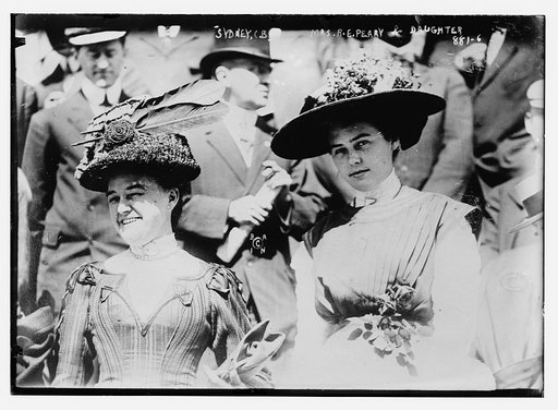 Mrs. R.E. Peary and daughter, Sydney, C.B.I.