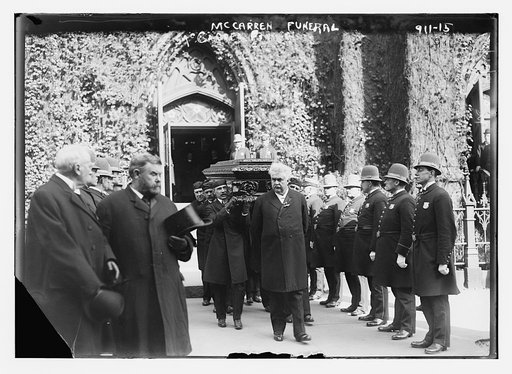 Pallbearers at McCarren funeral
