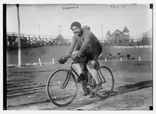 Cyclist Germain