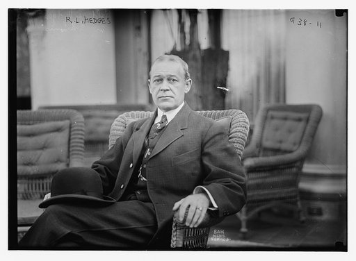 R.L. Hedges of St. Louis seated