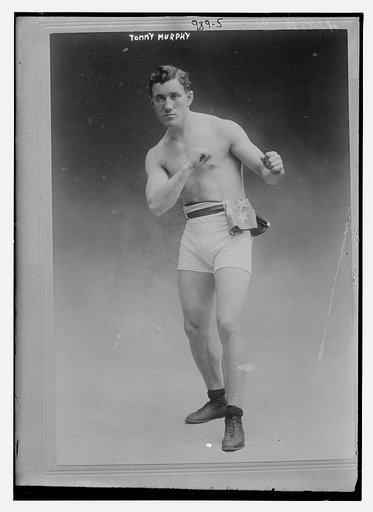 Tommy Murphy in boxing pose