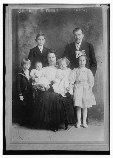 J.H. Thiry and family