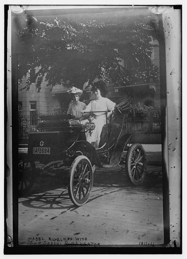 Mabel Rigelman with Mme. Gadski & daughter