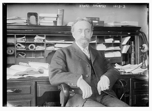 Starr Murphy seated at desk