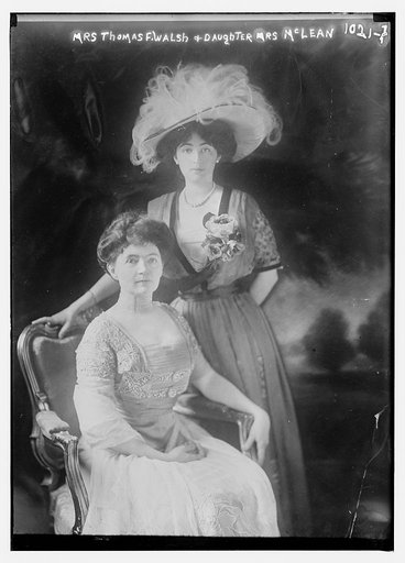 Mrs. Thos. Walsh and Mrs. McLean, her daughter